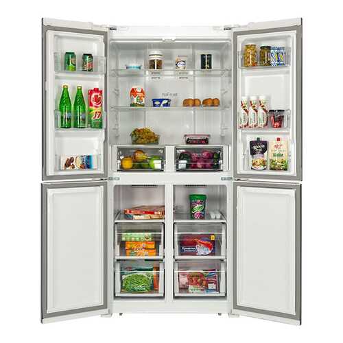 Холодильник Hiberg RFQ-490DX NFGW White в Юлмарт