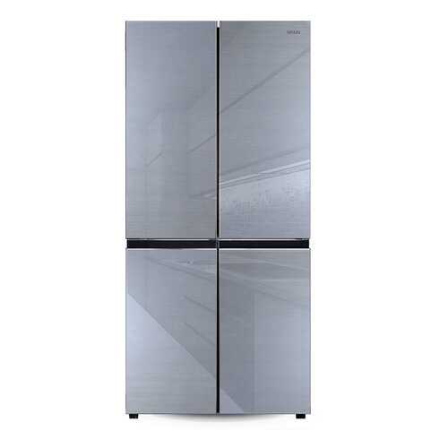 Холодильник многодверный Ginzzu NFK-525 серое стекло в Юлмарт