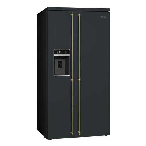 Холодильник Smeg SBS 8004 AO Black в Юлмарт