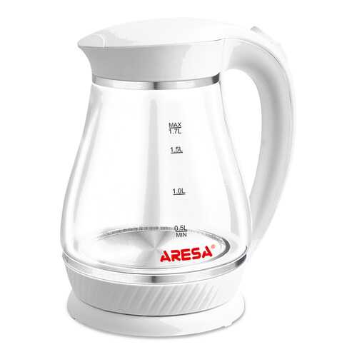 Чайник электрический ARESA AR-3454 White в Юлмарт