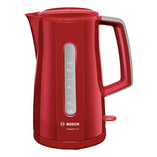 Чайник электрический Bosch TWK3A014 Red в Юлмарт