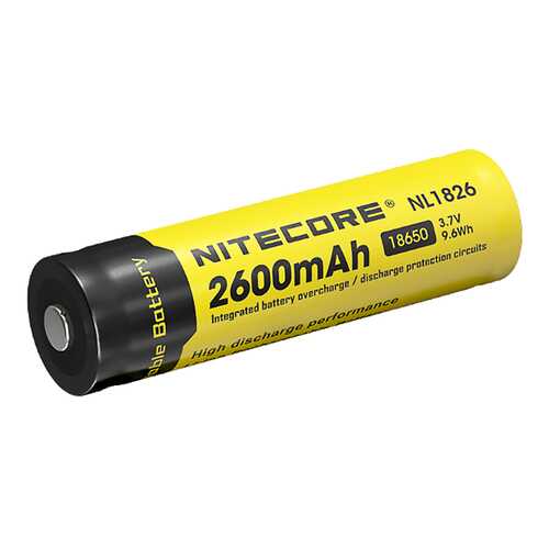 Аккумуляторная батарея Nitecore NL1826 1 шт в Юлмарт