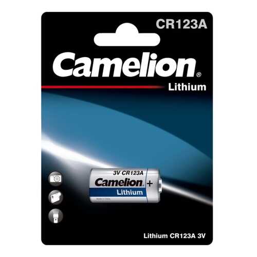 Батарейка Camelion CR123A BL-1 1 шт в Юлмарт