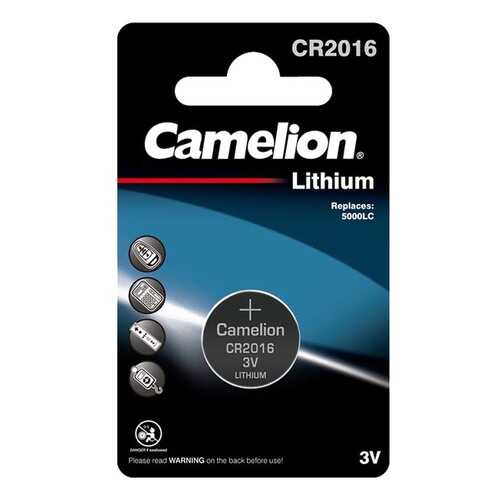 Батарейка Camelion CR2016 BL-1 1 шт в Юлмарт