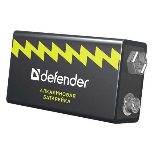 Батарейка Defender 6LR61-1B 1 шт в Юлмарт