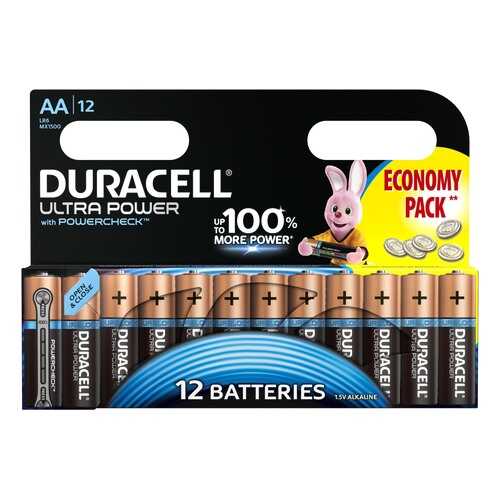 Батарейка DURACELL UltraPower LR6/12BL 12 шт в Юлмарт