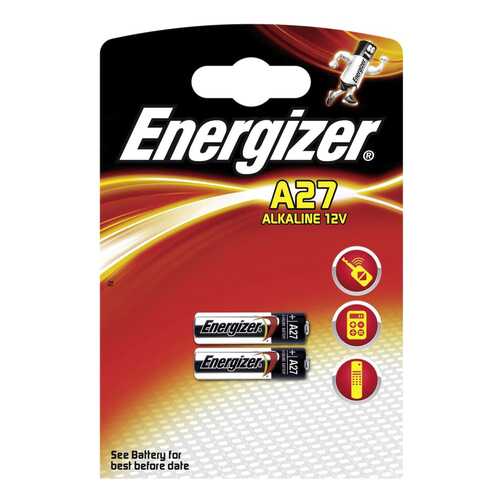 Батарейка Energizer A27 2 шт в Юлмарт