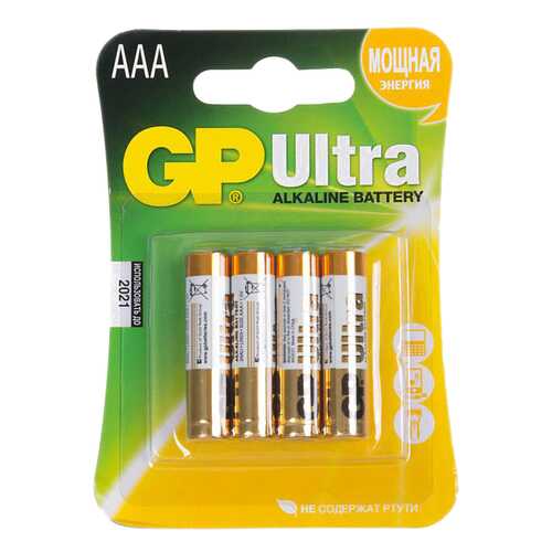 Батарейка GP Batteries Super Alkaline 15AU 4 шт в Юлмарт