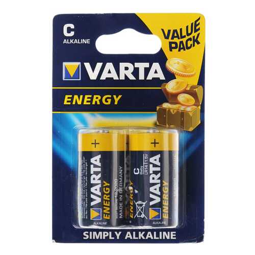 Батарейка щелочные Varta Energy C LR14 2 шт в Юлмарт