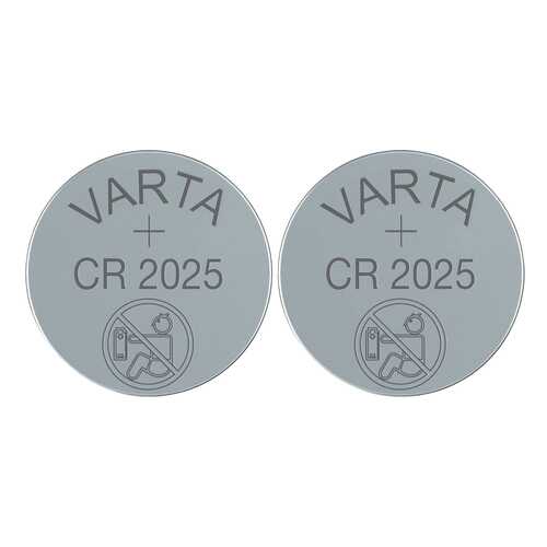 Батарейка Varta CR 2025 2 шт в Юлмарт