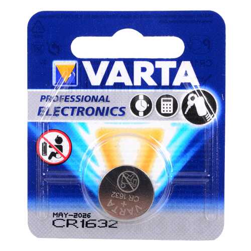 Батарейка VARTA ELECTRONICS 6632 1 шт в Юлмарт