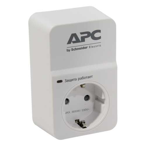 Сетевой фильтр APC Essential SurgeArrest P1-RS, 1 розетка White в Юлмарт