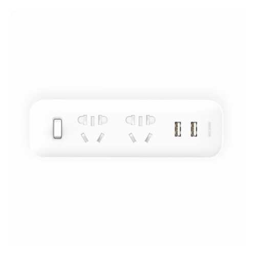 Сетевой фильтр Xiaomi Power Strip, 2 розетки, White в Юлмарт