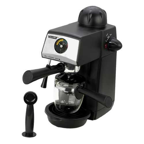 Рожковая кофеварка ViTESSE VS-265 Black в Юлмарт