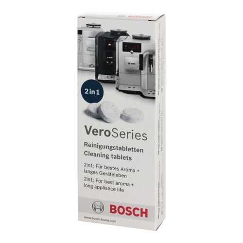 Очищающие таблетки для кофемашин Bosch TCZ8001N 10шт. в Юлмарт