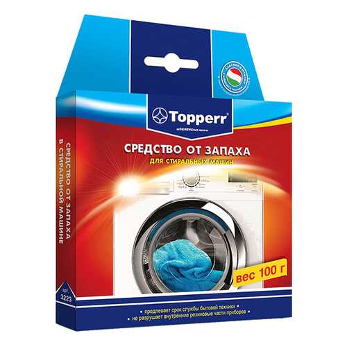 Средство для очистки стиральных машин Topperr 3223 Дезинфицирующее в Юлмарт