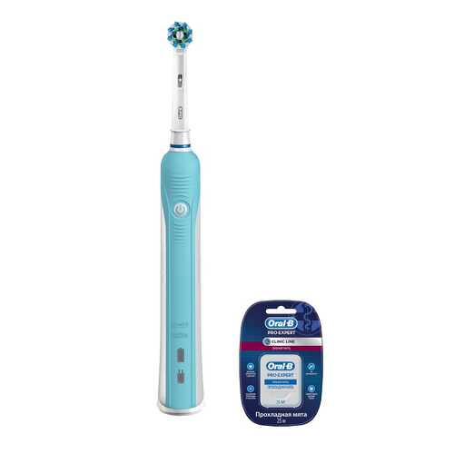 Электрическая зубная щетка Braun Oral-B Professional Care 500 D16.513U+зубная нить в Юлмарт