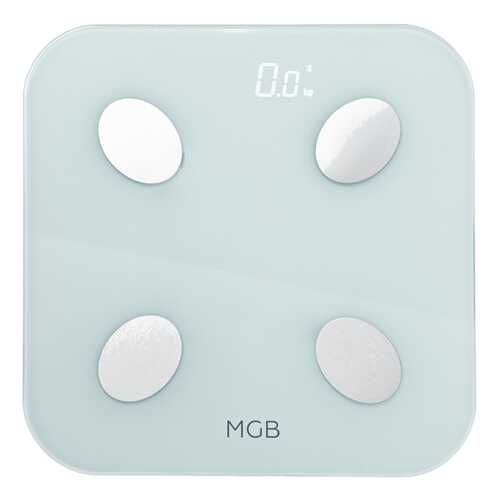 Весы напольные MGB Body Fat Scale Glass Edition White в Юлмарт