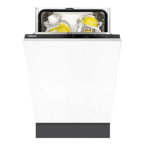 Встраиваемая посудомоечная машина 45 см Zanussi ZDV91204FA в Юлмарт
