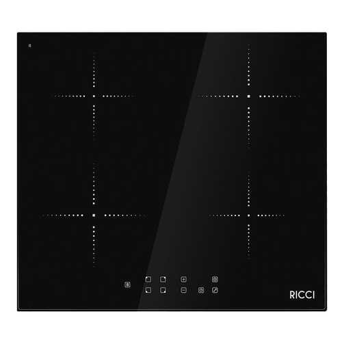 Встраиваемая варочная панель индукционная RICCI KS-C47002 Black в Юлмарт
