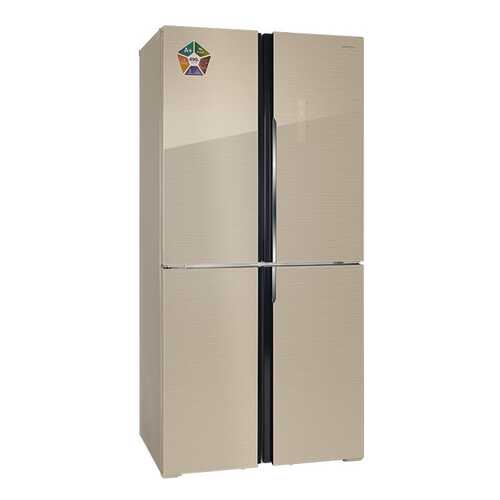 Холодильник Hiberg RFQ-490DX NFYM Beige в Юлмарт