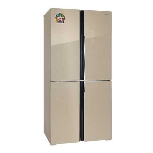 Холодильник Hiberg RFQ-500DX NFGY Beige в Юлмарт