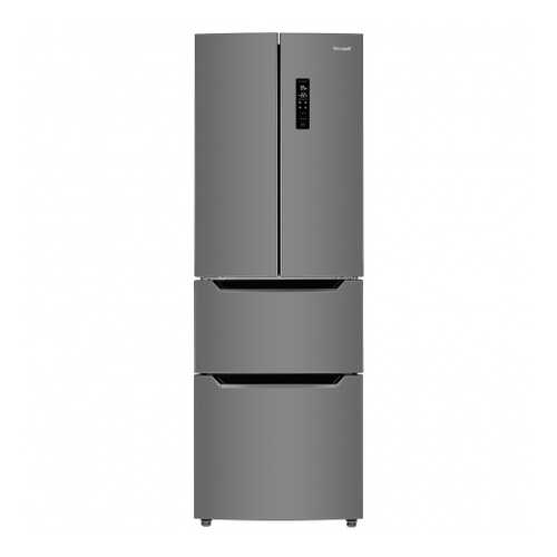 Холодильник Weissgauff WFD 486 NFX Silver в Юлмарт