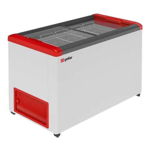 Морозильный ларь Gellar FG 400 C White/Red в Юлмарт