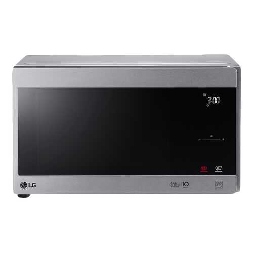 Микроволновая печь соло LG MS2595CIS silver/black в Юлмарт