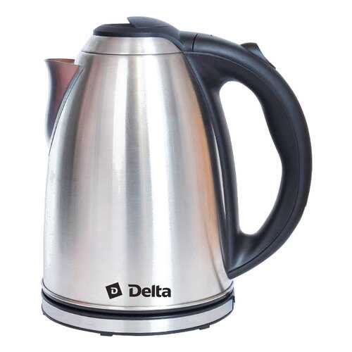 Чайник электрический Delta DL-1032 Black/Silver в Юлмарт