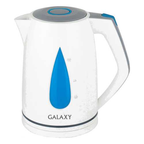 Чайник электрический Galaxy GL 0201 Blue/White в Юлмарт