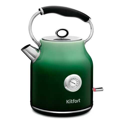 Чайник электрический Kitfort КТ-679-2 Green в Юлмарт