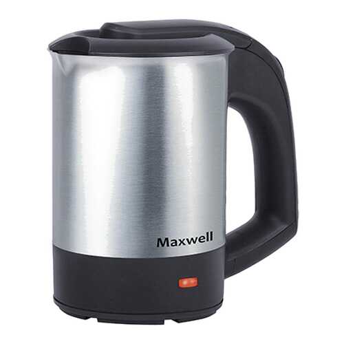 Чайник электрический Maxwell MW-1085 Black/Silver в Юлмарт