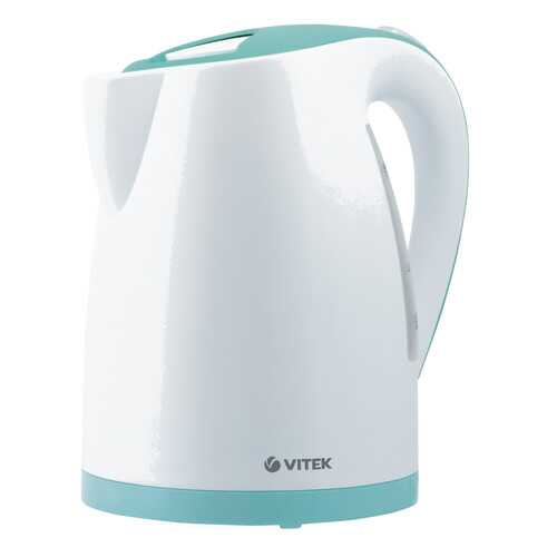 Чайник электрический Vitek VT-7084 White/Blue в Юлмарт