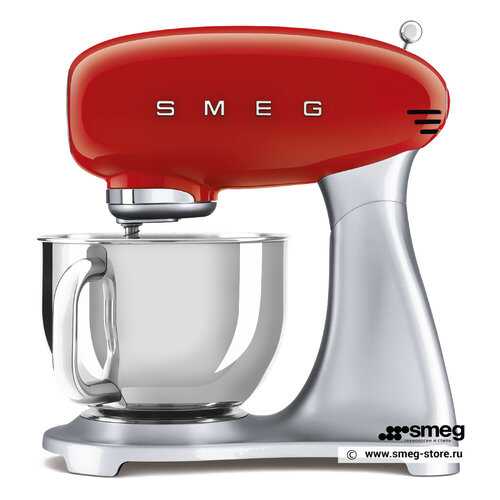 Миксер Smeg SMF02RDEU Red в Юлмарт