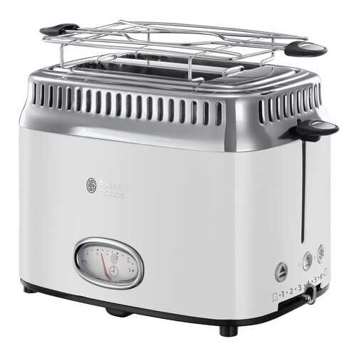 Тостер Russell Hobbs 21683-56 Retro Classic Blanc в Юлмарт