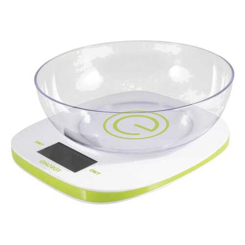Весы кухонные Energy EN-425 White/Lime в Юлмарт