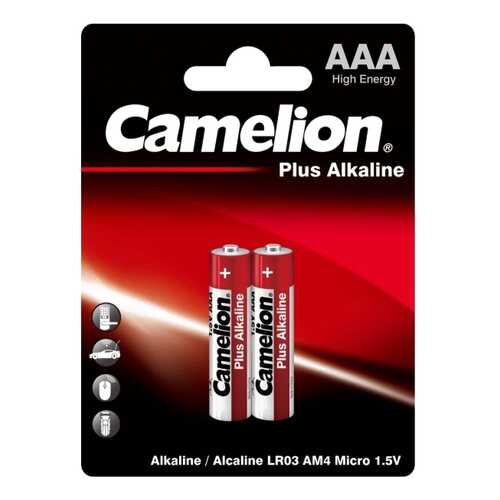 Батарейка Camelion LR03 Plus Alkaline BL-2 2 шт в Юлмарт