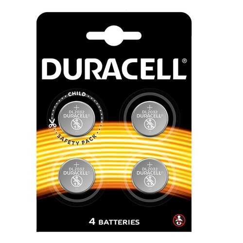 Батарейка Duracell CR2032 4шт. в Юлмарт