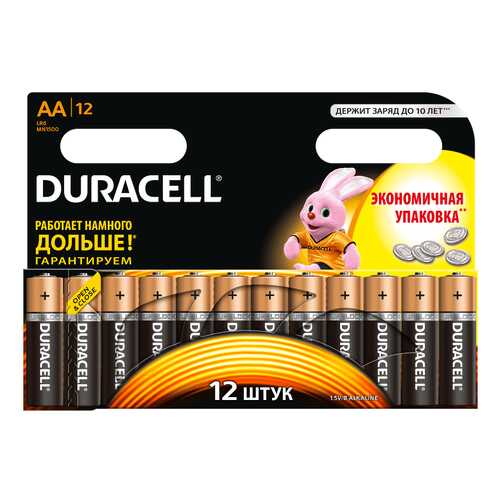 Батарейка Duracell LR6-12BL 12 шт в Юлмарт