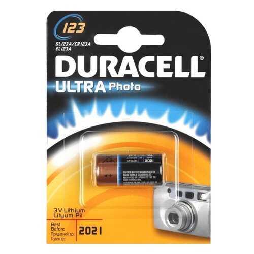 Батарейка Duracell Ultra M3 123 1 шт в Юлмарт