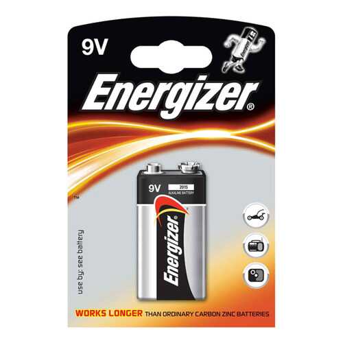 Батарейка Energizer 9V-6LR61 1 шт в Юлмарт