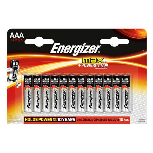 Батарейка Energizer MAX AAA (LR03) 12 шт в Юлмарт