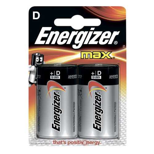 Батарейка Energizer MAX D-LR20 2 шт в Юлмарт