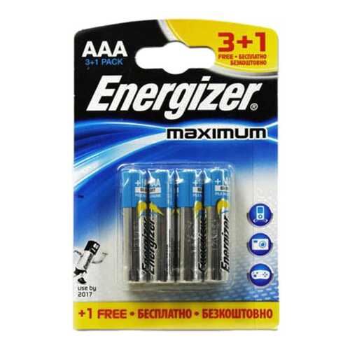 Батарейка Energizer Maximum 1451270 4 шт в Юлмарт