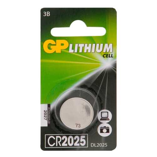 Батарейка GP Batteries Lithium CR2025-7C1 1 шт в Юлмарт