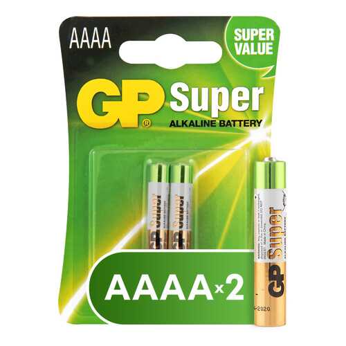 Батарейка GP Super AA (25A-2CR2) 2 шт в Юлмарт