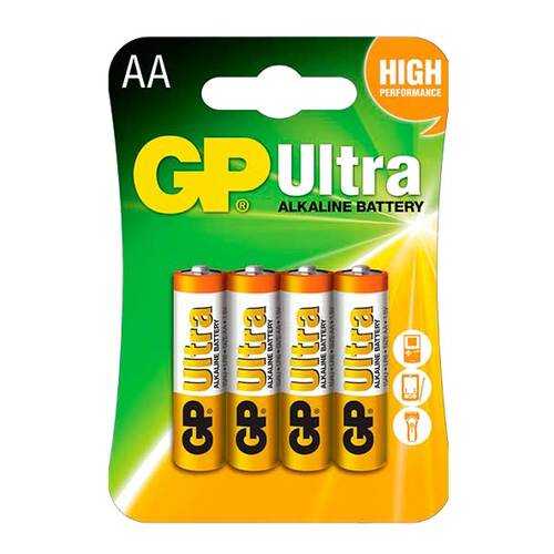 Батарейка GP Ultra Alkaline 24AUDM3(GL)-(2)CR4 4 шт в Юлмарт