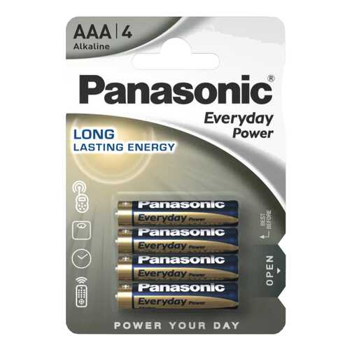 Батарейка Panasonic Everyday Power LR03EPS/4BP 4 шт в Юлмарт