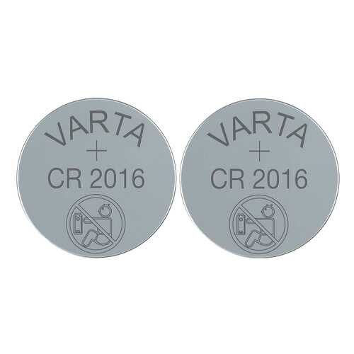 Батарейка Varta CR 2016 2 шт в Юлмарт